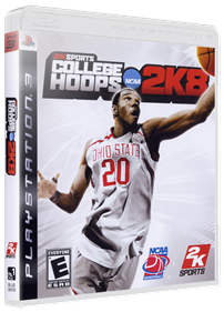 College Hoops NCAA 2K8 - Box - 3D Image