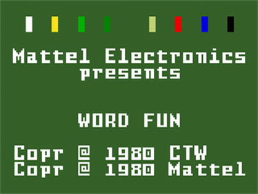 The Electric Company Word Fun - Screenshot - Game Title Image