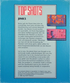 Jinks - Box - Back Image