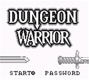 Dungeon Warrior - Screenshot - Game Title Image