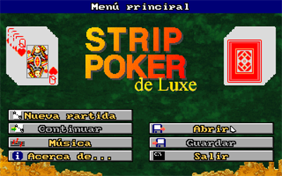 Strip Poker de Luxe - Screenshot - Game Title Image