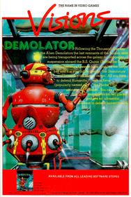 Demolator - Advertisement Flyer - Front Image