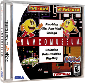 Namco Museum - Box - 3D Image