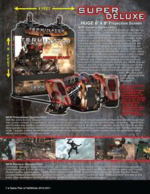 Terminator Salvation Arcade - Advertisement Flyer - Front Image