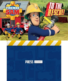 Fireman Sam: To The Rescue - Screenshot - Game Title Image