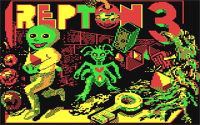 Repton 3 - Screenshot - Game Title Image