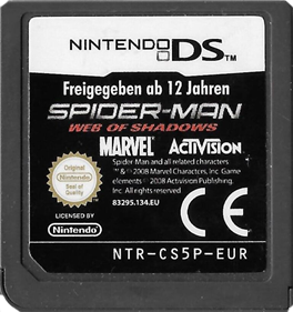 Spider-Man: Web of Shadows - Cart - Front Image
