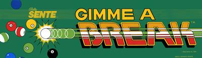 Gimme a Break - Arcade - Marquee Image