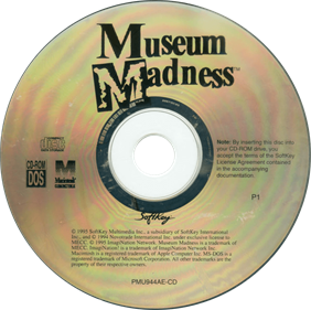 Museum Madness - Disc Image