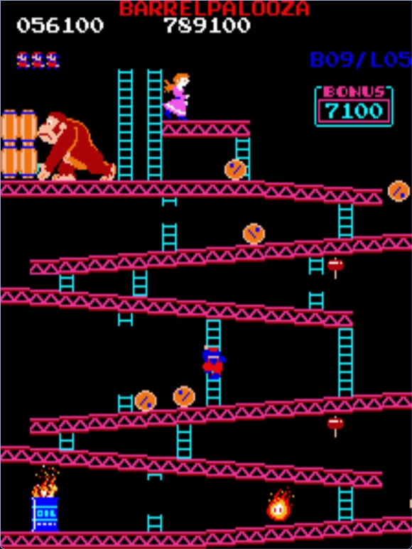 Donkey Kong Barrelpalooza