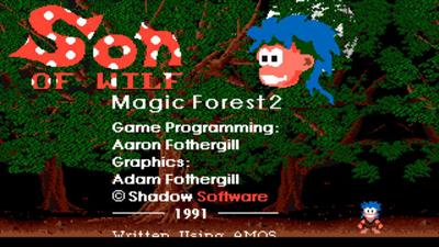 Magic Forest 2: Son of Wilf - Screenshot - Game Title Image
