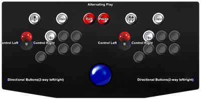 Cosmic Monsters - Arcade - Controls Information Image