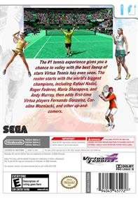 Virtua Tennis 4 - Box - Back Image