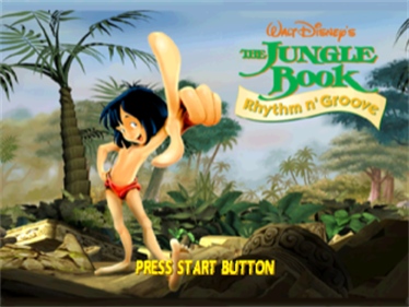 Walt Disney's The Jungle Book: Rhythm n' Groove Party - Screenshot - Game Title Image