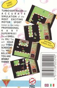 Turbo Kart Racer  - Box - Back Image