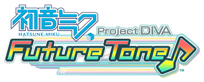 Hatsune Miku: Project DIVA Arcade Future Tone - Clear Logo Image