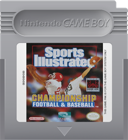 Sports Illustrated: Championship Football & Baseball - Fanart - Cart - Front