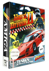 Hard Drivin' II: Drive Harder - Box - 3D
