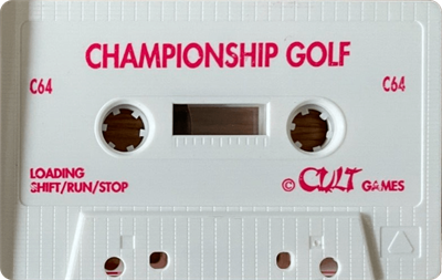 Championship Golf (1983) - Cart - Front Image
