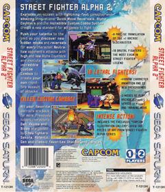 Street Fighter Alpha 2 - Box - Back Image