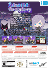 Gabrielle's Ghostly Groove: Monster Mix - Box - Back Image