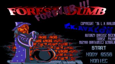 Forest Dumb Forever - Screenshot - Game Title Image