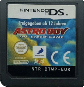 Astro Boy: The Video Game - Cart - Front Image