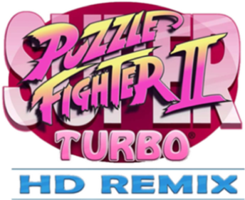 Super Puzzle Fighter II Turbo HD Remix - Clear Logo Image