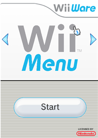 Wii Menu (Channel) - Box - Front Image
