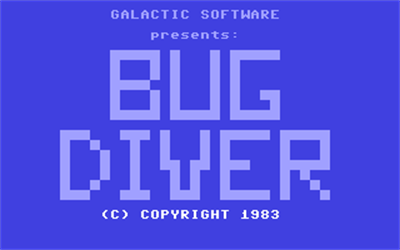 Bug Diver - Screenshot - Game Title Image