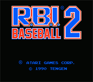 R.B.I. Baseball 2 - Screenshot - Game Title Image