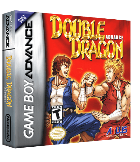 Double Dragon Advance Nintendo Game Boy Advance Print Ad Original Art  7.75x10.50