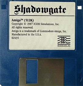 Shadowgate - Disc Image