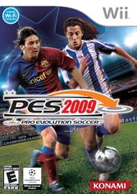 PES 2009: Pro Evolution Soccer - Box - Front Image