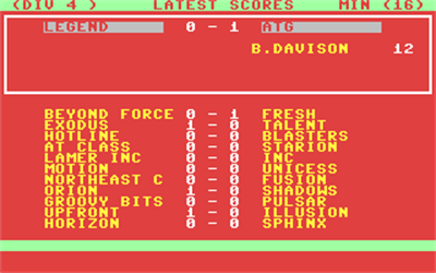 Football Director II - Screenshot - Game Title Image