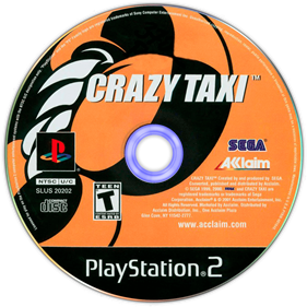 Crazy Taxi - Disc Image