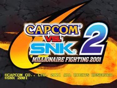 Capcom vs. SNK 2: Mark of the Millennium 2001 - Screenshot - Game Title Image