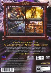 Onimusha: Dawn of Dreams - Box - Back Image