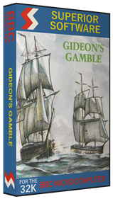Gideon's Gamble - Box - 3D Image