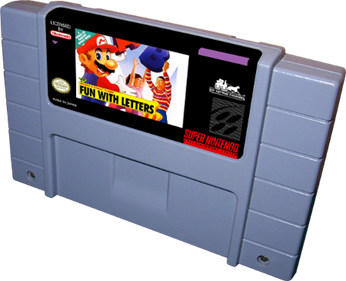 Mario's Early Years: Fun with Letters - Cart - 3D Image