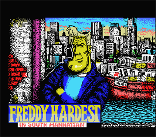 Freddy Hardest in South Manhattan - Screenshot - Game Title Image