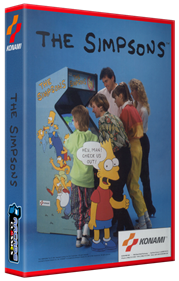 The Simpsons  - Box - 3D Image