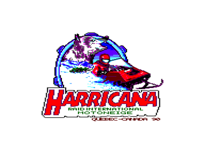 Harricana: International Snowmobile Competition - Screenshot - Game Title Image