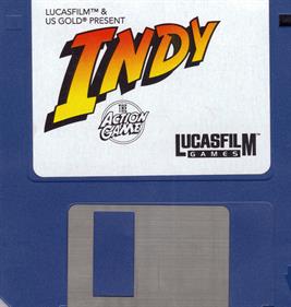 Indiana Jones and the Last Crusade: The Action Game - Disc Image