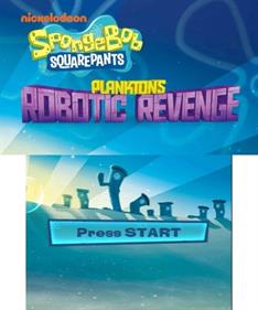 Spongebob SquarePants: Plankton's Robotic Revenge - Screenshot - Game Title Image