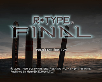 R-Type Final - Screenshot - Game Title Image