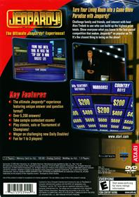 Jeopardy! - Box - Back Image