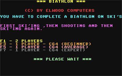 Biathlon - Screenshot - Game Title Image