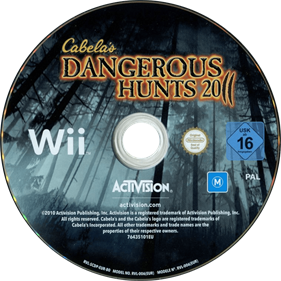 Cabela's Dangerous Hunts 2011 - Disc Image