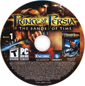 Prince of Persia: The Sands of Time Trilogy - Disc Image